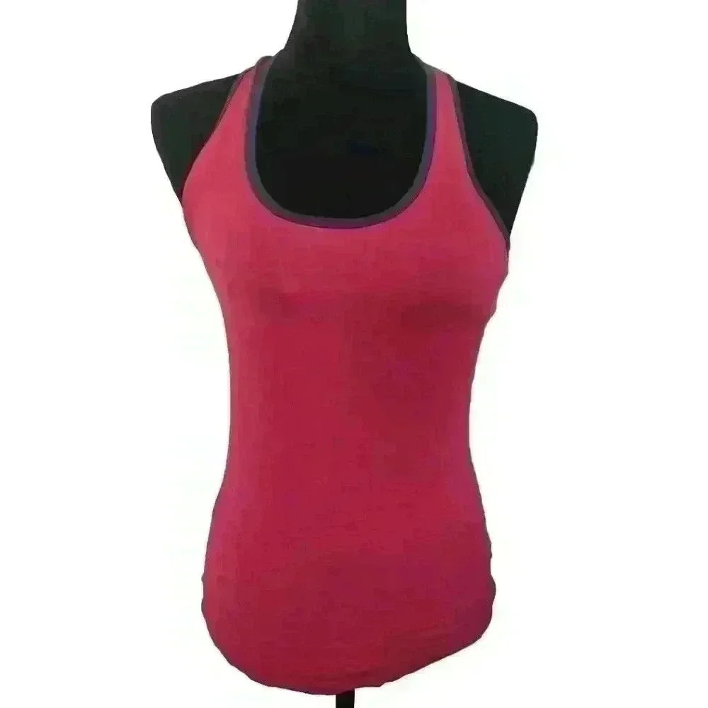 Lululemon Womens Pink Ebb & Flow Racerback Tank S - Picture 2 of 12